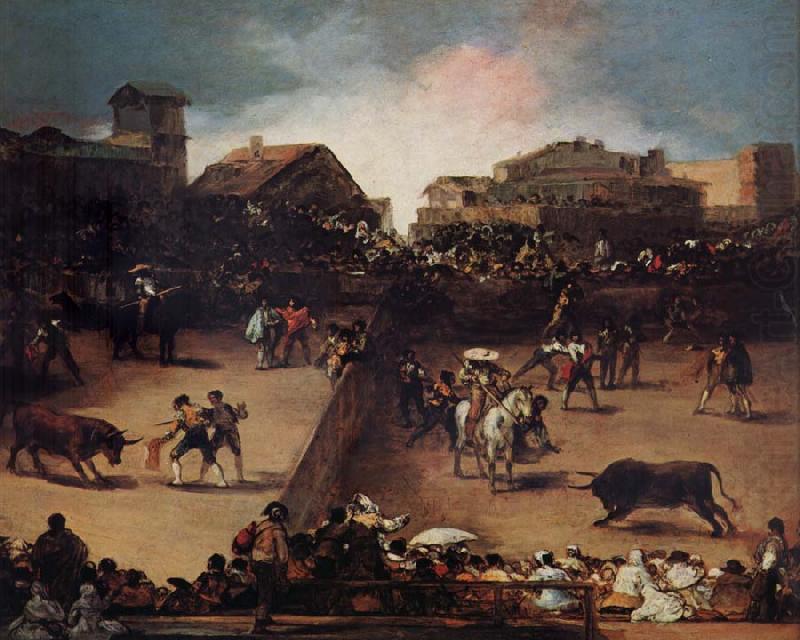 The Bullifight, Francisco de goya y Lucientes